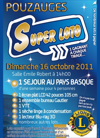 Affiche loto 2011.indd